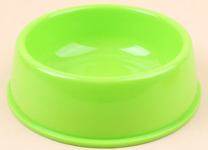 Comedero Plato Simple Plástico Varios Colores 13.5 Cm X 5 Cm