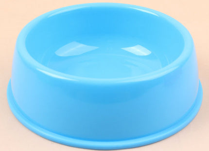 Comedero Plato Simple Plástico Varios Colores 13.5 Cm X 5 Cm