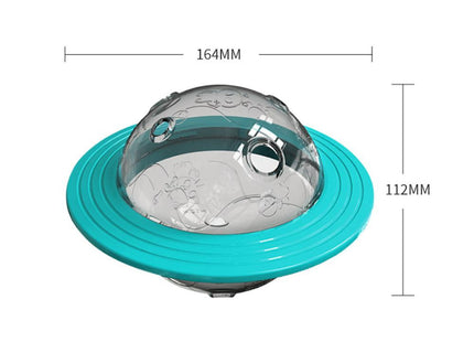 Juguete Para Perro Platillo Volador Con Dispensador De Comida