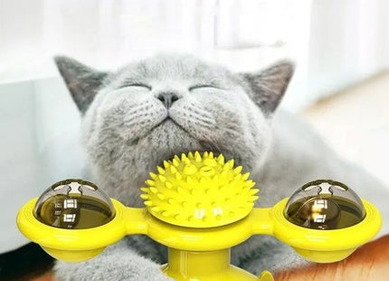 Juguete Interactivo Giratorio Para Gato
