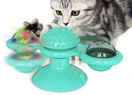Juguete Interactivo Giratorio Para Gato