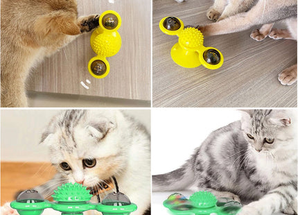 Juguete Interactivo Giratorio Para Gato