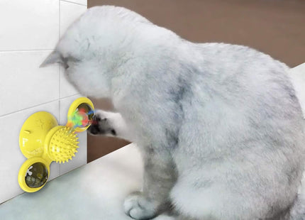 Juguete Interactivo Giratorio Para Gato