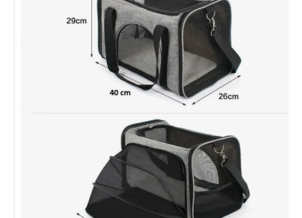 Bolso De Tela Expansible Para Transportar A Tu Mascota