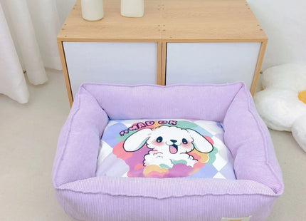 Cama Rectangular Con Diseños
