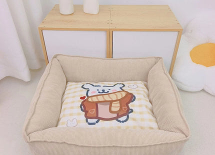 Cama Rectangular Con Diseños