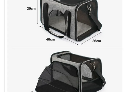 Bolso De Tela Expansible Para Transportar A Tu Mascota