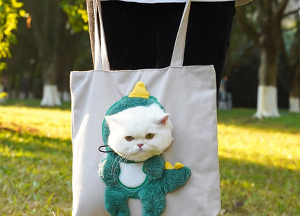 Bolso Transportador para Mascotas 🐶🐱👜 | Cómodo, Seguro y con Diseño Divertido