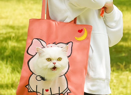 Bolso Transportador para Mascotas 🐶🐱👜 | Cómodo, Seguro y con Diseño Divertido