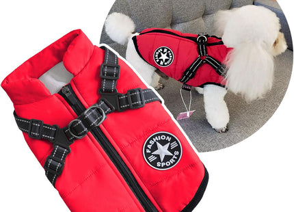 Abrigo para Perros con Arnés Integrado 🐶🧥