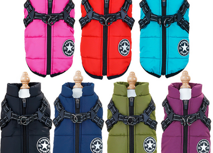 Abrigo para Perros con Arnés Integrado 🐶🧥
