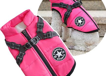 Abrigo para Perros con Arnés Integrado 🐶🧥