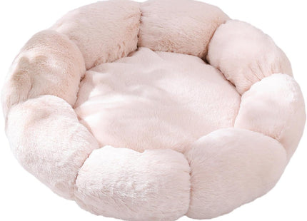 Cama para Mascotas Tipo Flor 🌸🐶🐱 | Súper Suave y Cómoda