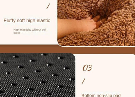 Cama para Perros y Gatos con Forma de Huella