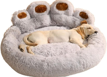 Cama para Perros y Gatos con Forma de Huella