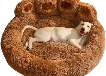 Cama para Perros y Gatos con Forma de Huella