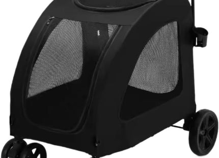 Cochecito para Perros y Mascotas 🐶🛒 | Cómodo, Seguro y Plegable
