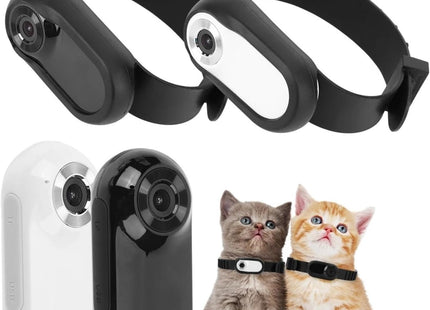 Collar con Cámara HD 1080P para Mascotas