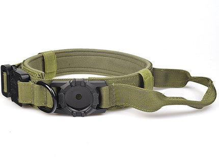Collar Táctico para Perros con Soporte AirTag