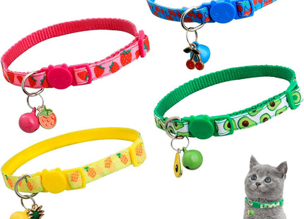 Collar para Gato con Cascabel 🐱🔔 | Ajustable y Colorido