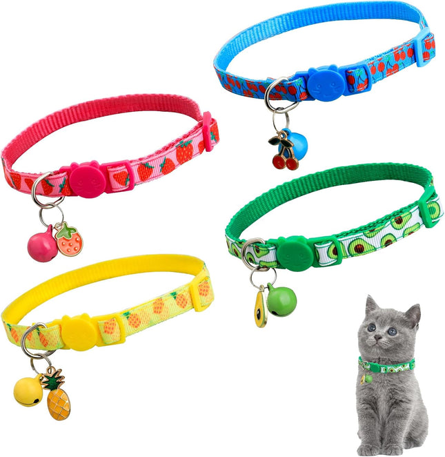 Collar para Gato con Cascabel 🐱🔔 | Ajustable y Colorido