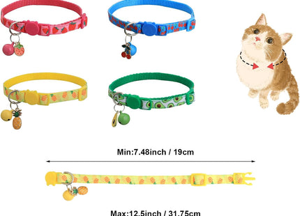 Collar para Gato con Cascabel 🐱🔔 | Ajustable y Colorido