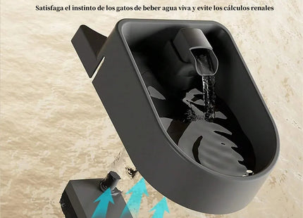Plato Doble con Dispensador de Agua Automático 2 en 1 💧🐾