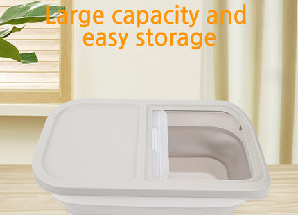 Contenedor Plegable Hermético para Alimento de Mascotas – 15L