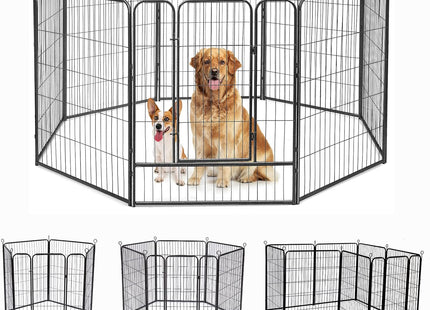 Corral Metálico Plegable para Mascotas 🐶