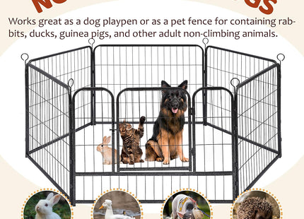 Corral Metálico Plegable para Mascotas 🐶
