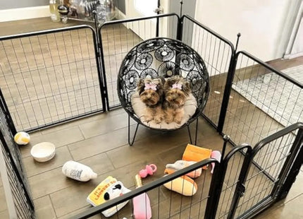 Corral Metálico Plegable para Mascotas 🐶