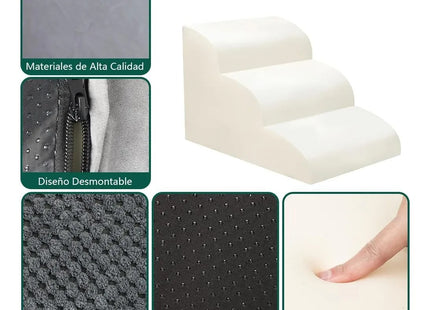 Escalera para Mascotas 🐶🐱 | Acceso Seguro a Sofá y Cama