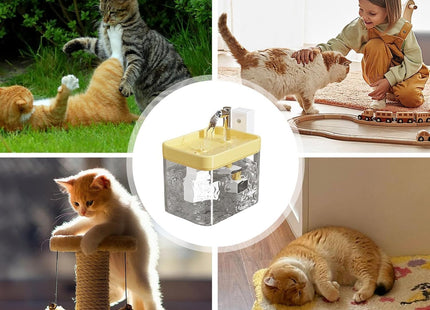 Fuente de Agua para Gatos y Mascotas 🐱💧 | Dispensador Automático USB