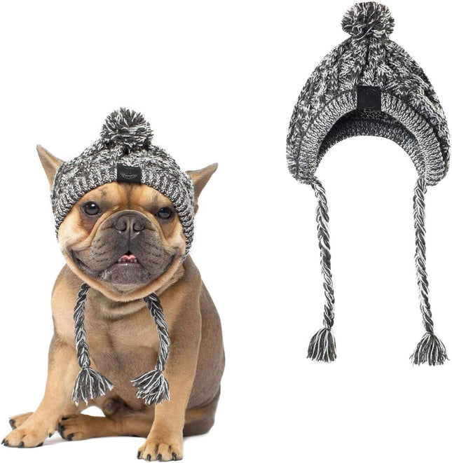 Gorro de Invierno para Perros 🐶🧶 | Tejido, Abrigado y Ajustable
