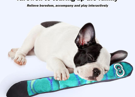 Juguete para Perros Serpiente Arcoíris 🐶🌈 | Con Sonido y Súper Divertido