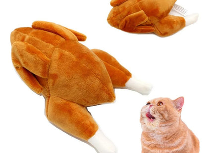 Juguete para Perros Peluche Pavo 🦃🐶 | Con Sonido y Súper Suave