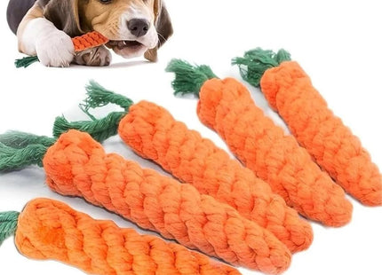 Juguete para Perros en Forma de Zanahoria 🥕🐶