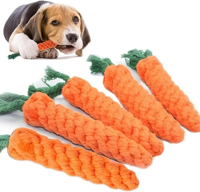 Juguete para Perros en Forma de Zanahoria 🥕🐶