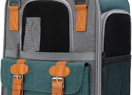 Mochila Transportadora para Mascotas – Cómoda, Segura y Transpirable