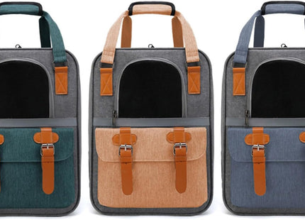 Mochila Transportadora para Mascotas – Cómoda, Segura y Transpirable