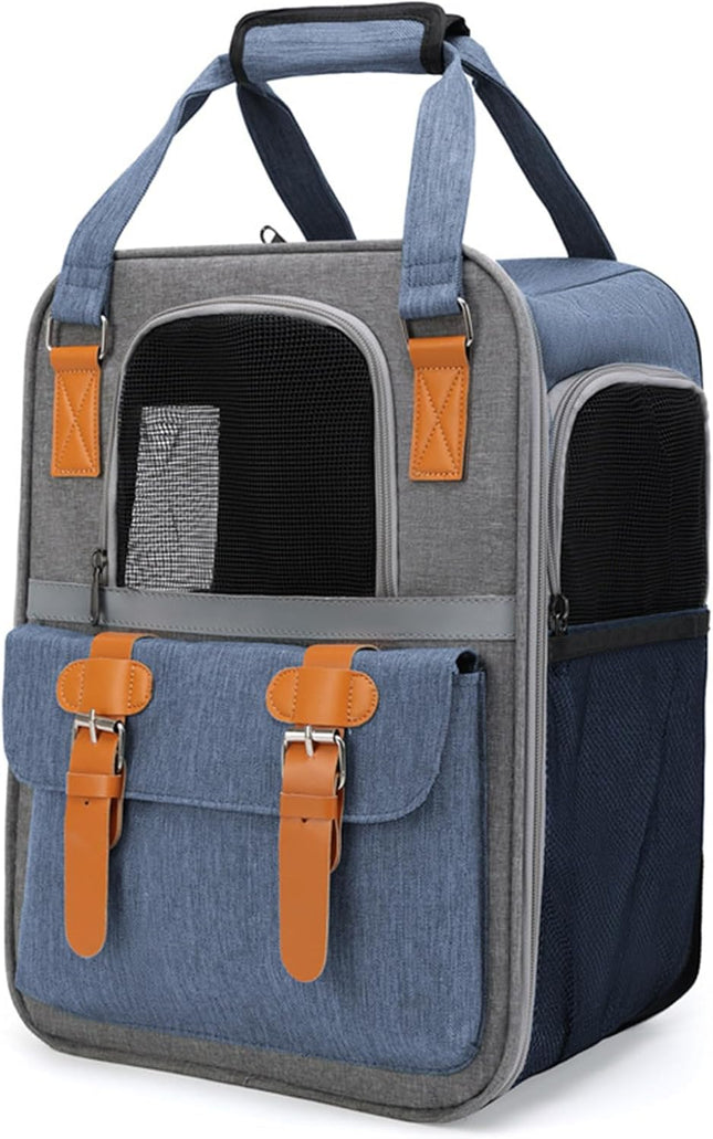 Mochila Transportadora para Mascotas – Cómoda, Segura y Transpirable