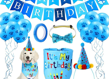 Kit de Cumpleaños para Perros 🎉🐶 | Decoración Completa para Festejar
