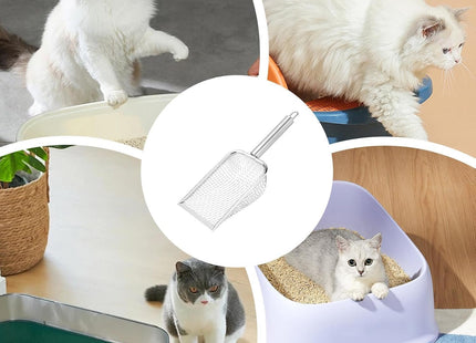 Pala Sanitaria Metálica para Arena de Gato 🐱✨