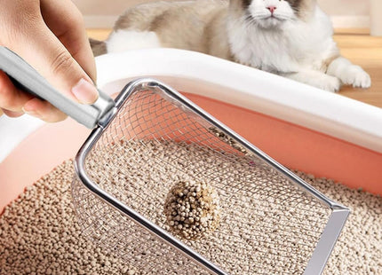 Pala Sanitaria Metálica para Arena de Gato 🐱✨