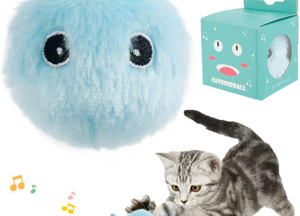 Bola de Felpa Con Sonido Interactiva para Gatos