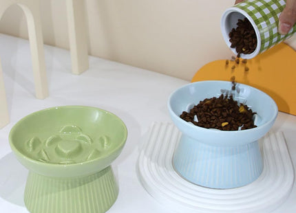 Comedero Antiansiedad Elevado para Perros y Gatos 🐶🐱