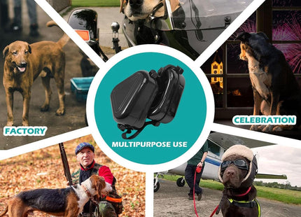 Orejeras Protectores Auditivos para Perros 🐶🔇 | Reducción de Ruido