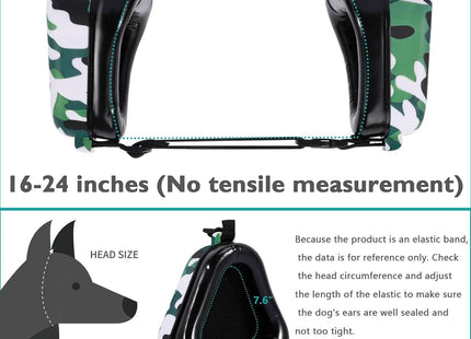 Orejeras Protectores Auditivos para Perros 🐶🔇 | Reducción de Ruido