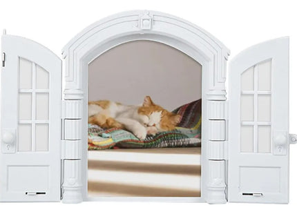 Puerta Interior Decorativa para Gatos 🐱🚪