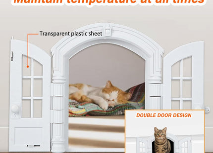 Puerta Interior Decorativa para Gatos 🐱🚪